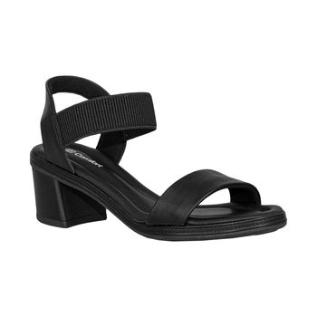 Sandalia-Preto-Tira-Unica-Salto-Bloco-|-Comfort-Tamanho--33---Cor--PRETO-0